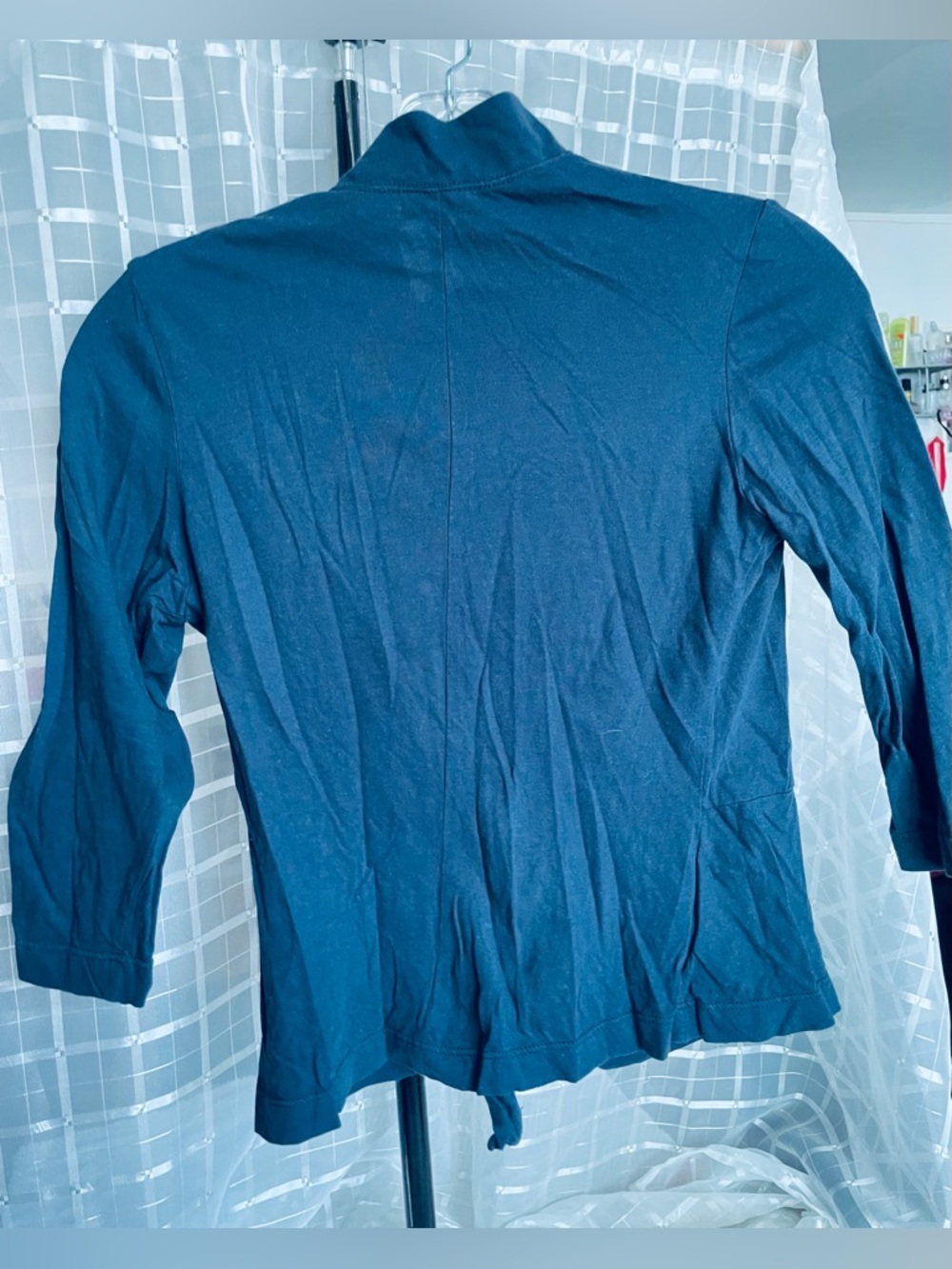 navy blue Knit Cardigan - Size XS - Picture 3 of 7